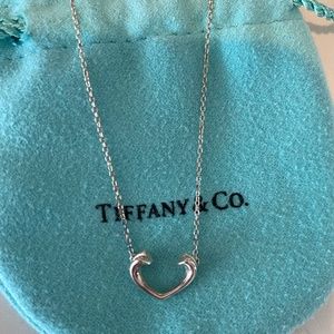 Tiffany & Co Paloma Picasso Tenderness heart necklace